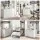 Artiss 6 Drawer Chest of Drawers Lowboy White 120x39x82cm Melamine Particle Board Smooth Runners 6 Drawers
