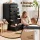 Artiss 2-Piece Chest of Drawers Set with 6 Storage Drawers Handle-Free Design Smooth Sliding Runners Black