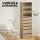 Artiss 6-Drawer Tallboy Chest, Pine Finish - Handle-Free Design with Smooth Runners, 50.5x40x185cm, Easy Assembly