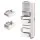 Artiss 6 Drawer Tallboy Cabinet White 185cm Modern Chest Handle-Free Particle Board Storage Bedroom Organiser