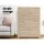 Artiss Chest of Drawers, 5-Drawer Tallboy, Particle Board, Oak, 80x40x111cm, MAXI Series, Contemporary Storage Solution