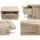 Artiss Chest of Drawers, 5-Drawer Tallboy, Particle Board, Oak, 80x40x111cm, MAXI Series, Contemporary Storage Solution