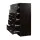 Artiss 6-Drawer Tallboy, High Density Particle Board, Walnut, 85x39.5x105cm, Contemporary Storage Chest