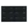 Artiss Chest of Drawers, Particle Board, 6-Drawer, Black, 110x41x70cm, Stylish & Space-Saving, Easy Assembly