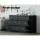 Artiss Chest of Drawers, Particle Board, 6-Drawer, Black, 110x41x70cm, Stylish & Space-Saving, Easy Assembly