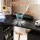 Artiss Manicure Table Nail Desk with Built-in Dust Collector, 3 Drawers, 3 Shelves, Wrist Cushion and Wheels Black