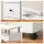 Artiss Manicure Table Nail Desk with Built-in Dust Collector Drawers Shelves Wrist Cushion Wheels White