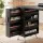 Artiss Manicure Table Nail Desk with Dust Collector Storage Drawers Wrist Cushion Black Salon Station