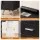 Artiss Manicure Table Nail Desk with Dust Collector Storage Drawers Wrist Cushion Black Salon Station