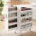 Artiss Manicure Table Nail Desk with Built-in Dust Collector, Drawers, Shelves, Wrist Cushion White Salon Station