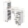 Artiss Manicure Table Nail Desk with Dust Collector and Storage Drawers White Beauty Salon Station Rolling Wheels