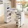 Artiss Manicure Table Nail Desk with Dust Collector and Storage Drawers White Beauty Salon Station Rolling Wheels