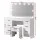 Artiss Debbie Dressing Table Set with LED Mirror, 7 Drawers, PU Leather Stool, 15mm MDF, 118cm Wide, White Finish
