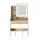 Artiss LED Dressing Table Set with Stool - MDF Wood, Hollywood Mirror, Adjustable Lights, 2 Drawers, 77x35x147cm
