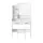 Artiss Dressing Table Set with Stool, MDF, 77x35x147cm, White, LED Mirror, Hollywood Style, Ample Storage
