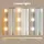 Artiss Hollywood-Style Dressing Table Set with LED Mirror, Foam-Padded Stool, MDF Wood, 2 Drawers, 108x40x135cm