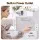 Artiss Large Makeup Dressing Table Vanity with 10 Drawers LED Mirror Power Hub and Stool White