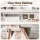 Artiss Large Makeup Dressing Table Vanity with 10 Drawers LED Mirror Power Hub and Stool White