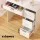 Artiss Darcy White Dressing Table Set with Stool, 15 LED Bulbs, 4 Drawers, Premium MDF, 89x40x136cm, Hollywood Mirror
