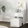 Artiss White 2-in-1 Dressing Table & Stool Set: Hidden Mirror, 3 Drawers, Eco-Friendly Materials, Space-Saving Design