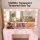 Artiss Dressing Table Set 120cm with LED Hollywood Mirror, 11 Drawers, Charging Station and Stool Pink