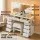 Artiss White Vanity Desk Set with LED Mirror, 11 Drawers, Tempered Glass, Charging Station, Foam-Padded Stool, 120cm