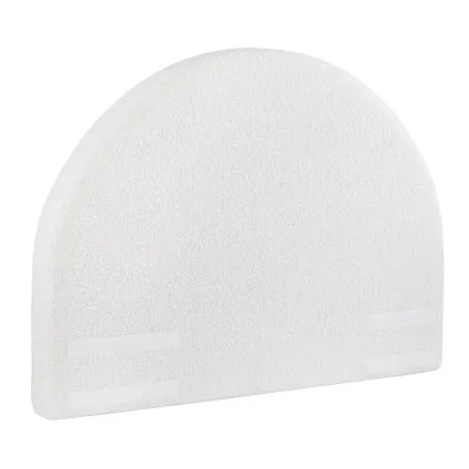 Artiss Double Boucle Headboard 154cm Wide Teddy Velvet Foam Backrest No-Assembly Removable Washable Cover