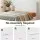 Artiss Queen Headboard 172cm Bouclé Teddy Velvet No-Assembly Foam Backrest Removable Cover 172cm Wide