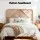 Artiss FRED Double Bed Headboard - Rustic Boho Rattan Design, Pine, Easy Assembly, Sturdy & Stylish, 140x3x112cm