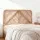 Artiss FRED Double Bed Headboard - Rustic Boho Rattan Design, Pine, Easy Assembly, Sturdy & Stylish, 140x3x112cm