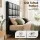 Artiss Queen PU Leather Bed Headboard Black Grid Tufted 8cm High Density Foam Solid Frame Steel Legs