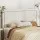 Artiss RIVE Queen Bed Headboard - Faux Linen Fabric, Beige, High-Density Foam, Nail-Edge Design, No Assembly Required