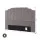 Artiss Vela Velvet Bed Headboard King 183cm Grey Velvet Upholstered 8cm Foam Solid Timber Frame Breathable Back