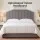 Artiss Vela Velvet Bed Headboard King 183cm Grey Velvet Upholstered 8cm Foam Solid Timber Frame Breathable Back