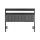 Artiss Double Upholstered Headboard with Storage Charging Station SAA 16-Colour RGB LED Black Dark Grey