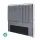 Artiss Bed Headboard, Velvet Queen, Dark Grey, 153x120x8cm - Luxurious Art Deco Design, High-Density Foam Comfort