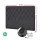 Artiss King Size Cappi Bed Headboard - Charcoal Faux Linen, Button-Tufted, High-Density Foam, Anti-Scratch Base