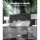 Artiss King Size Cappi Bed Headboard - Charcoal Faux Linen, Button-Tufted, High-Density Foam, Anti-Scratch Base