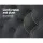 Artiss King Size Cappi Bed Headboard - Charcoal Faux Linen, Button-Tufted, High-Density Foam, Anti-Scratch Base