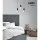 Artiss King Single Bed Headboard - CAPPI Grey, Faux Linen Fabric, Button-Tufted, High-Density Foam Padding