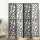 Artiss 4 Panel Room Divider Screen - 162x170cm Clover Black | Eco-Friendly, Portable, Pine Wood Design, Easy Assembly
