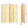 Artiss 4 Panel Room Divider Screen 162x170cm Clover Natural - Eco-Friendly, Portable, and Durable Home Privacy Solution