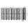 Artiss 8 Panel Clover Black Room Divider, 325x170cm – Eco-Friendly Pine Wood, Foldable, Portable, Crack & Water Resistant