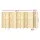 Artiss 8 Panel Room Divider Screen 325x170cm Clover Natural - Pine Wood & Non-Woven Fabric, Eco-Friendly, Foldable