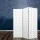 Artiss 3 Panel Room Divider Screen White 131x179cm Solid Pine Wood, Foldable, Eco-Friendly, Non-Woven Fabric