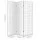 Artiss 3 Panel Room Divider Screen White 131x179cm Solid Pine Wood, Foldable, Eco-Friendly, Non-Woven Fabric