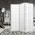 Artiss 3 Panel Room Divider Screen White 131x179cm Solid Pine Wood, Foldable, Eco-Friendly, Non-Woven Fabric