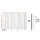 Artiss 8 Panel Room Divider - 348x179cm White, Solid Pine Wood, Eco-Friendly Fabric, Foldable & Space-Saving Design