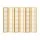 Artiss 6-Panel Room Divider Screen, Natural Pine Wood, 265x179cm, Foldable & Eco-Friendly, with 1-Year Warranty