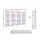 Artiss 8 Panel Room Divider Screen 326x170cm - White, Solid Paulownia Wood, Foldable, Eco-Friendly, with Shelves